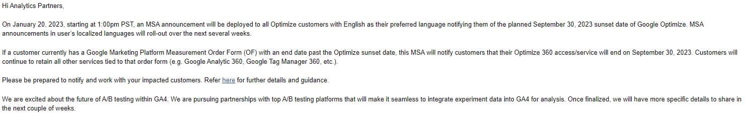 Google Optimize desativado.JPG