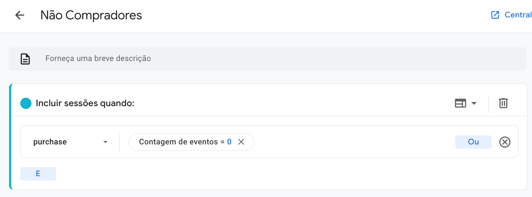 Segmento GA4 Não Compradores.png