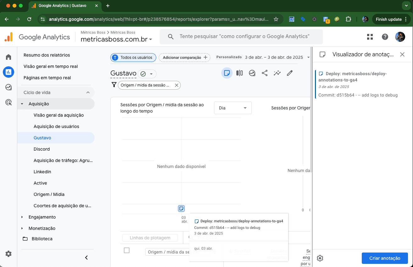 Data Import no GA4: Como Importar Dados Externos Para o Google Analytics
