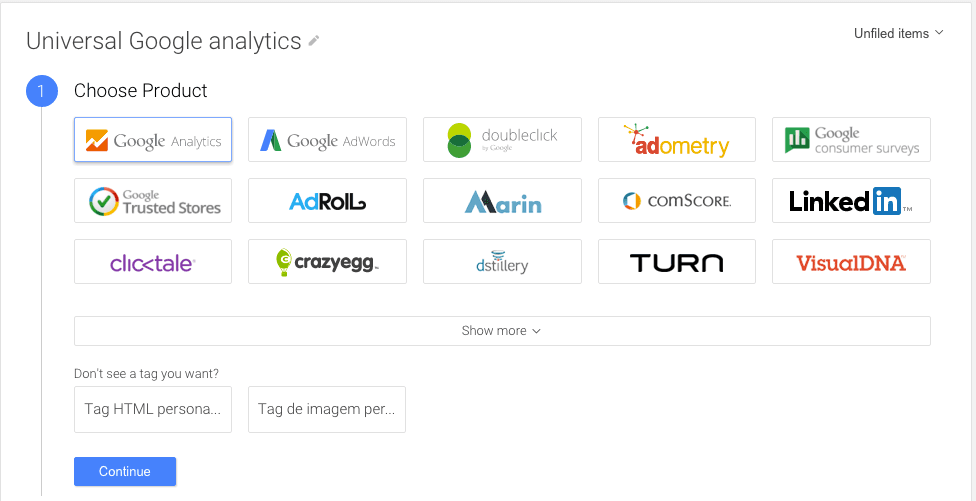 Como instalar google-analytics via Google Tag Manager- Passo 2
