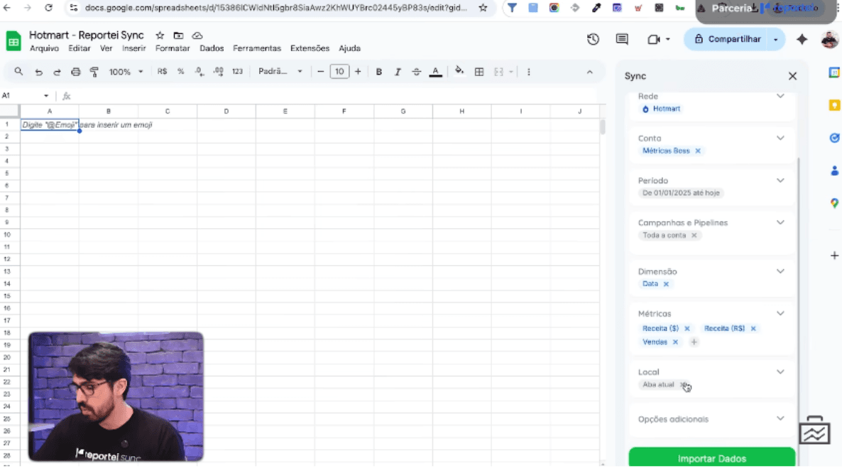 Etapa 1 - Passo 6-2 - Dashboard Hotmart com Reportei Sync.png